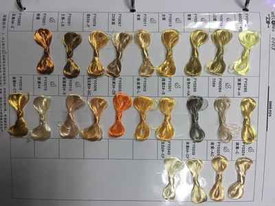 涤纶色丝等外品处理价4800一吨